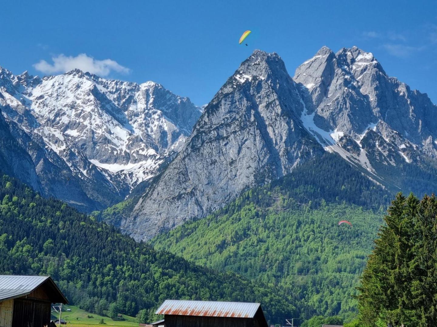 Haus Kreuzeckwiese - Fewo Juebilaumsgrat Garmisch-Partenkirchen Ngoại thất bức ảnh