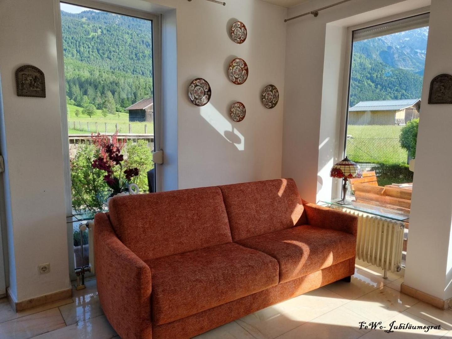 Haus Kreuzeckwiese - Fewo Juebilaumsgrat Garmisch-Partenkirchen Ngoại thất bức ảnh